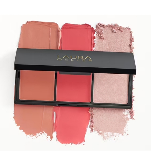 Laura Gellar Eye, Lip, Cheek Palette Think Pink .06 oz/1.6 g - Picture 1 of 3